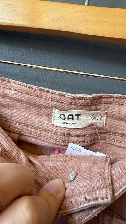 Wide Leg Patch Pocket Jeans