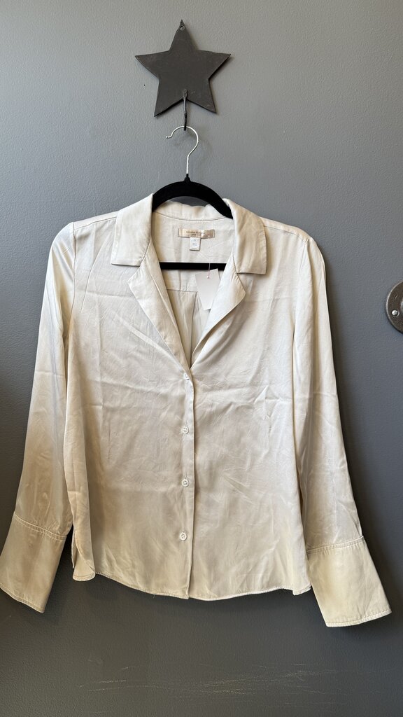 Silk Button Up Blouse