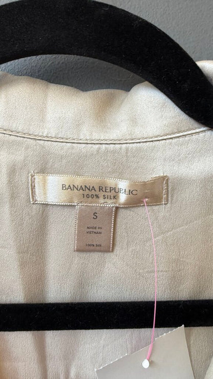 Silk Button Up Blouse