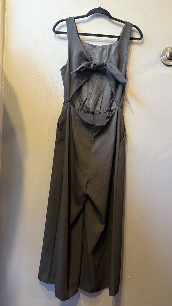 Low Tie Back Wide Leg Jumpsuit