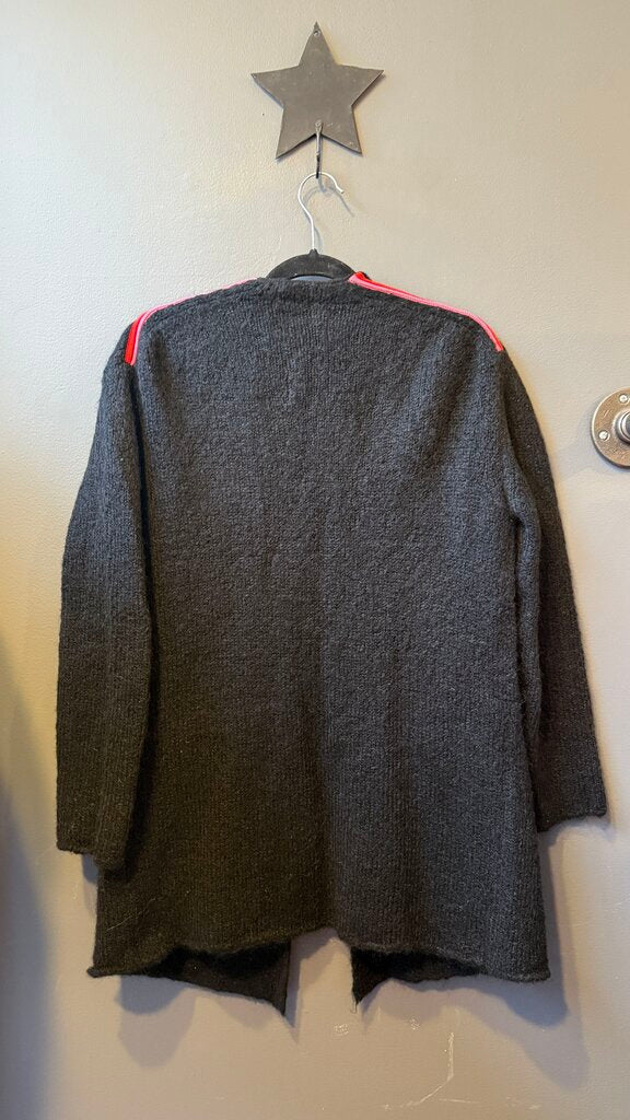 Mohair Blend Chunky Cardigan Sweater