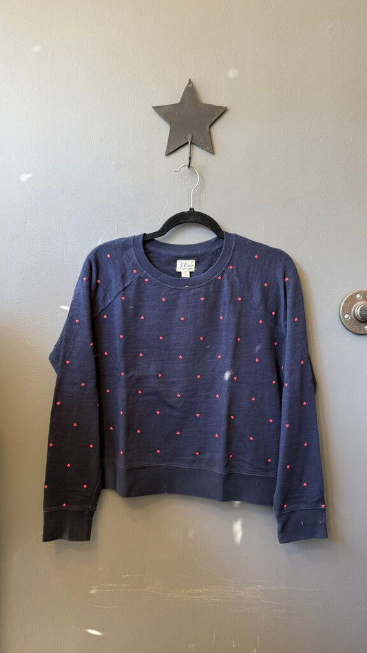 Heart Vintage Fleece Crewneck Sweatshirt
