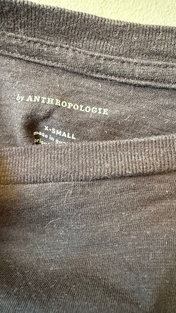 Crop Raw Hem Longsleeve TShirt