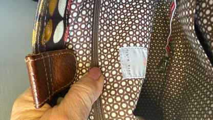 Oil Cloth Hobo Tote Bag