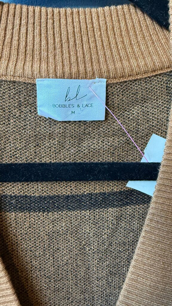 Windowpane Cardigan Sweater