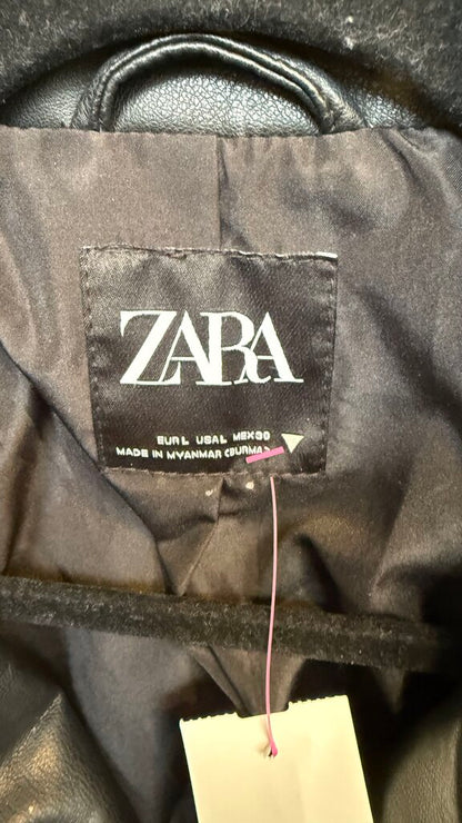 Faux Leather Moto Jacket