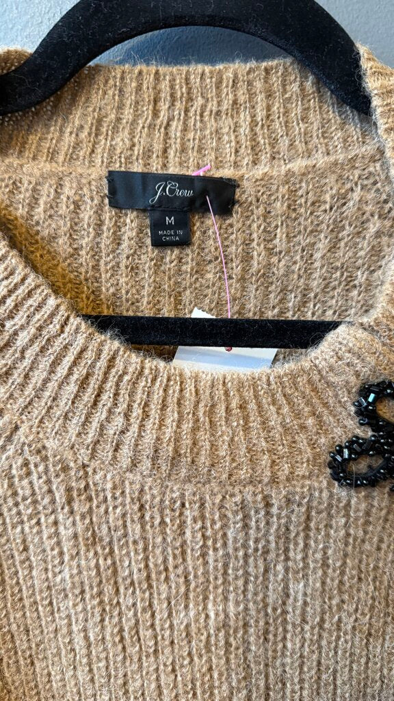 Beaded Shoulder Sweater