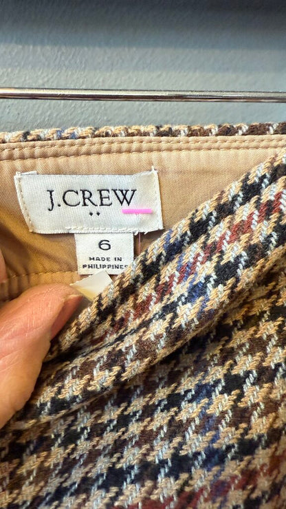 Houndstooth Mini Skirt