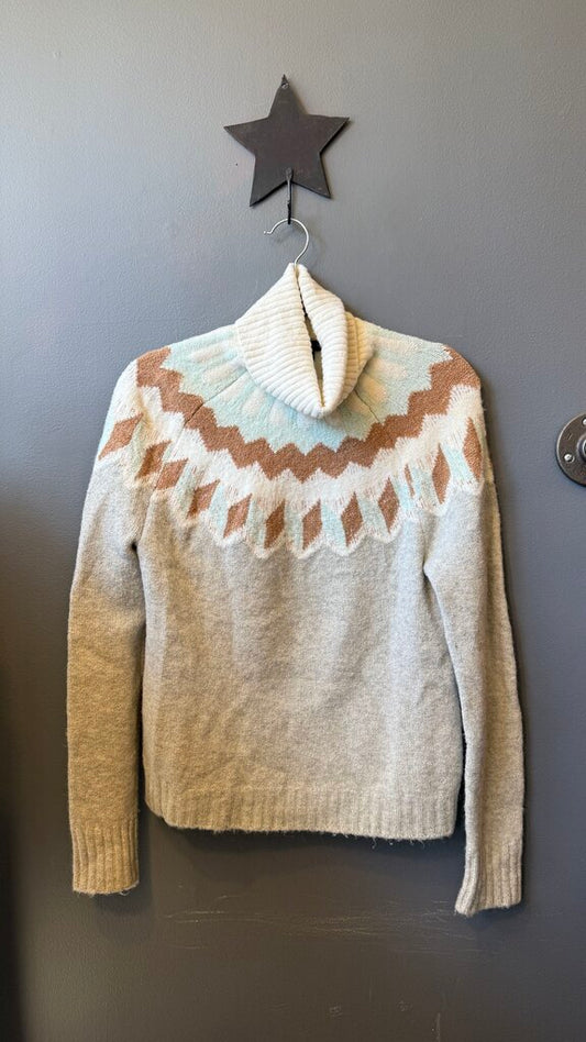 Fairisle Turtleneck Sweater