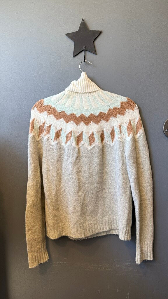 Fairisle Turtleneck Sweater