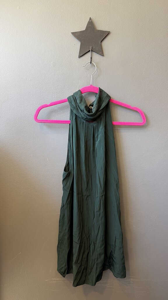 Silk Tie Neck Blouse