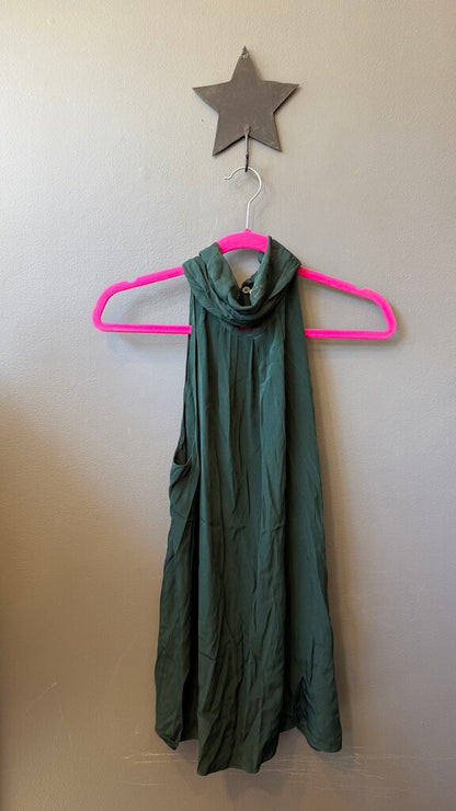 Silk Tie Neck Blouse