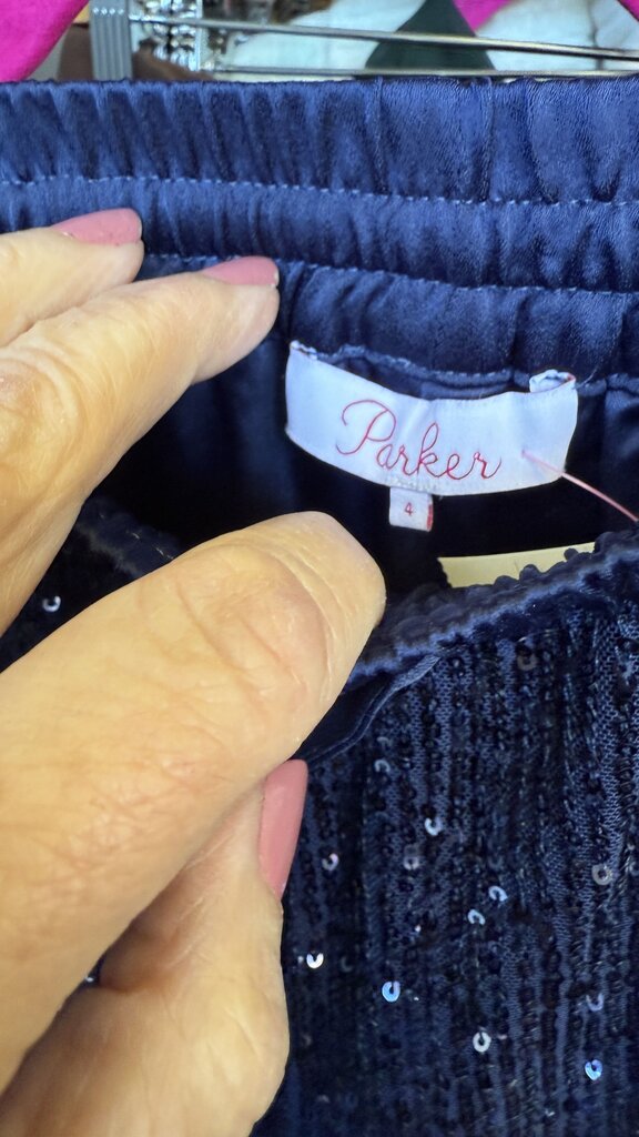 Sequin Pull On Pants