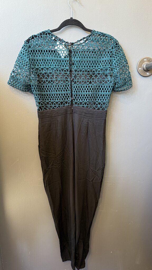 Lattice Top Jumpsuit