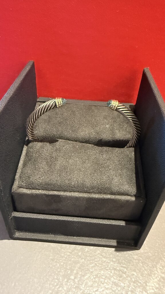 DavidYurman Topaz Cable Cuff Bracelet