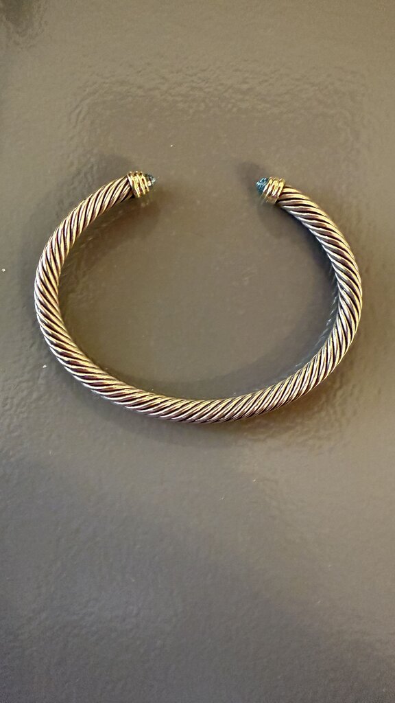 DavidYurman Topaz Cable Cuff Bracelet