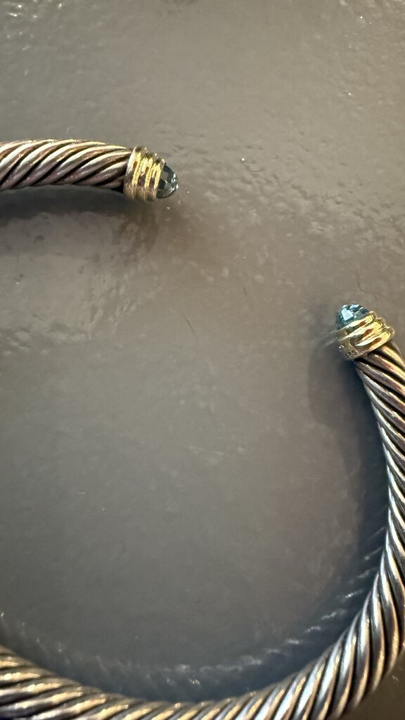 DavidYurman Topaz Cable Cuff Bracelet