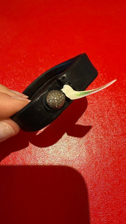 Sheryl Lowe Leather Single Bracelet