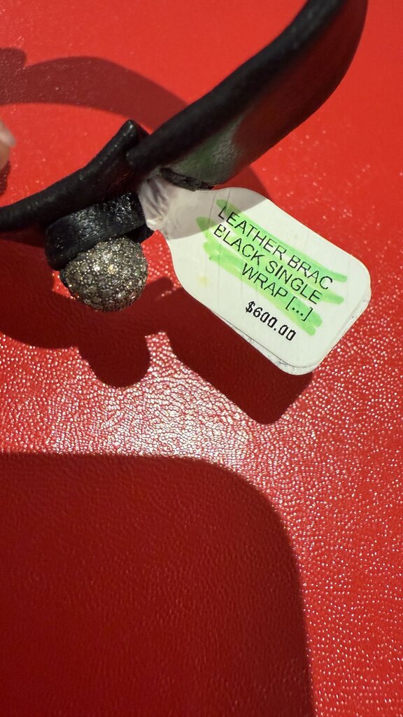 Sheryl Lowe Leather Single Bracelet