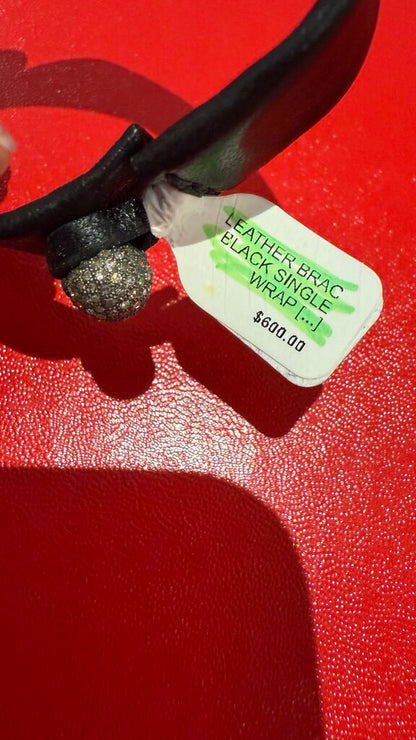 Sheryl Lowe Leather Single Bracelet