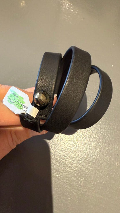 Sheryl Lowe Leather Triple Bracelet