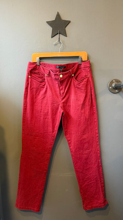 Straight Cranberry Jeans