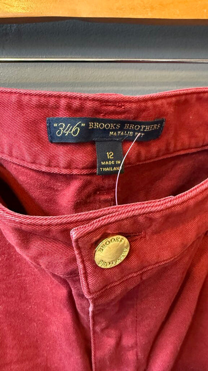 Straight Cranberry Jeans