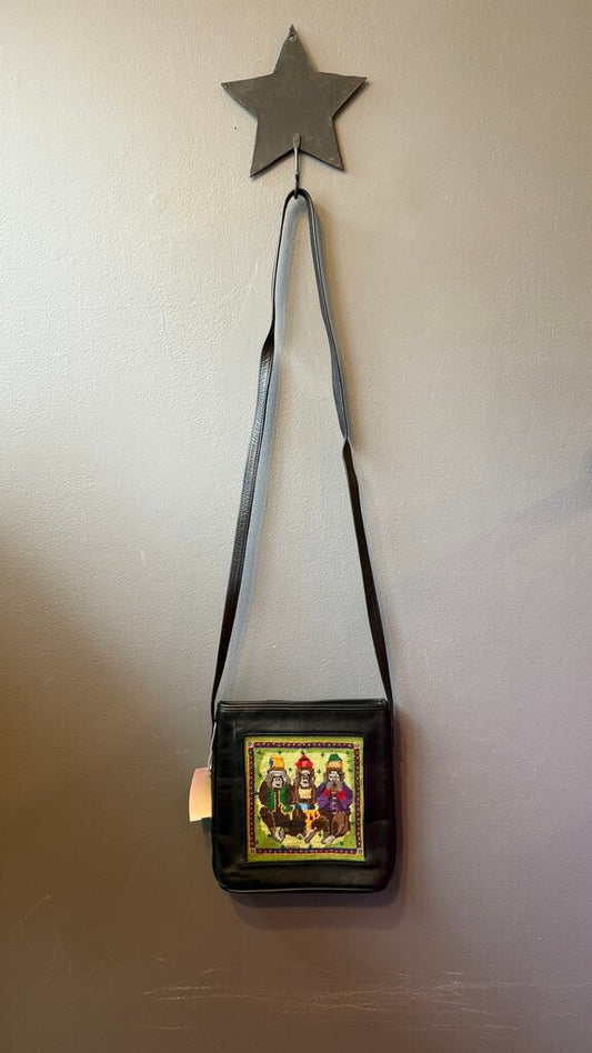 Needlepoint Crossbody Bag