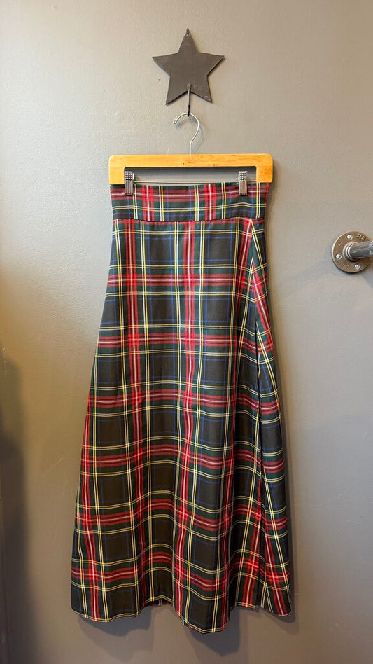 Tartan Sanibel Maxi Skirt