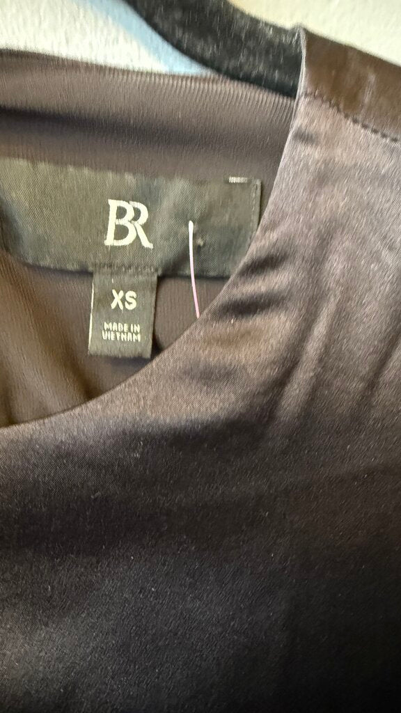 Satin Longsleeve Shift Dress