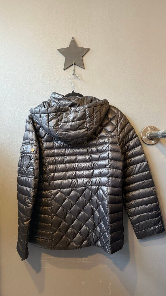 Down Puffer Hooded Coat