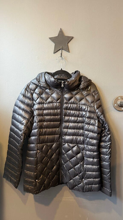 Down Puffer Hooded Coat