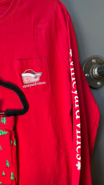 Flannel PJ + Tee Set