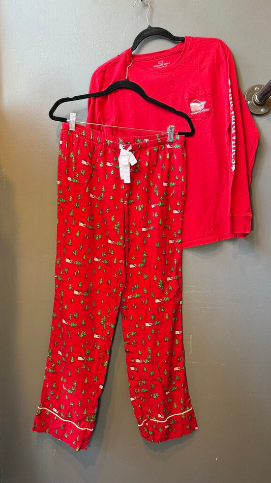 Flannel PJ + Tee Set