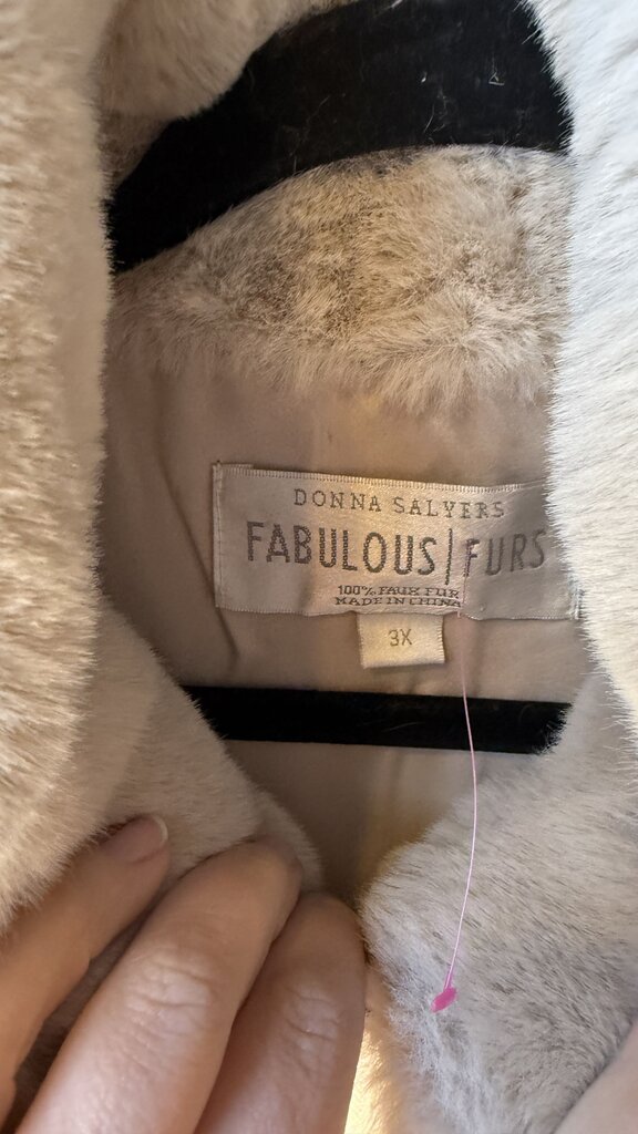 Faux Fur Zipper Side Vest