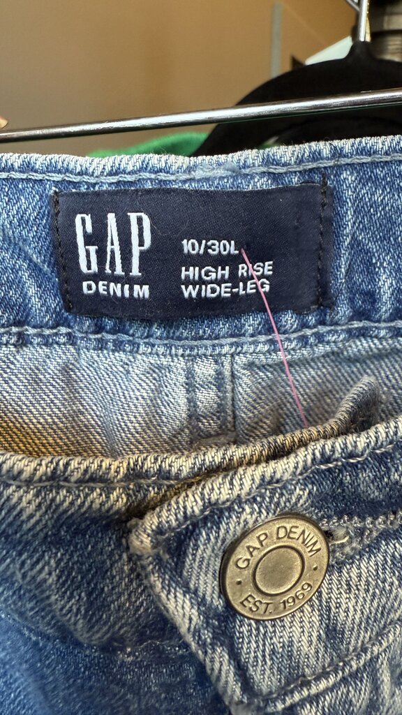 High Rise Wide Leg Jeans