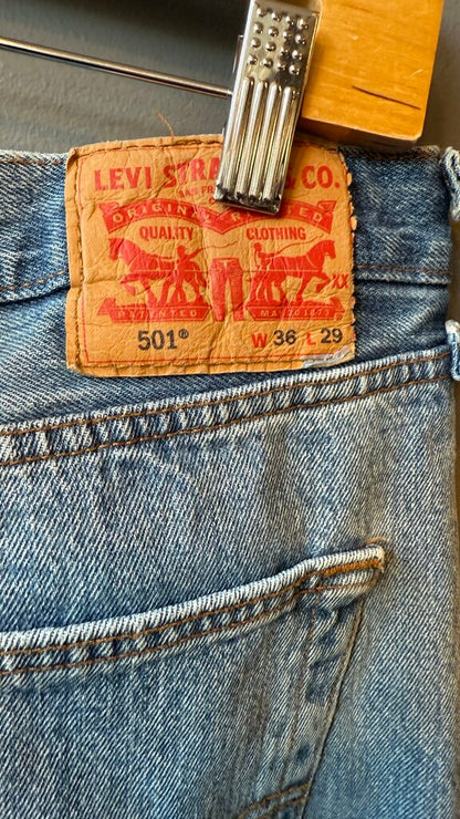 Vintage 501 Straight Jeans