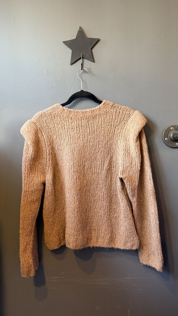 Wool Cashmere Nubby Sweater