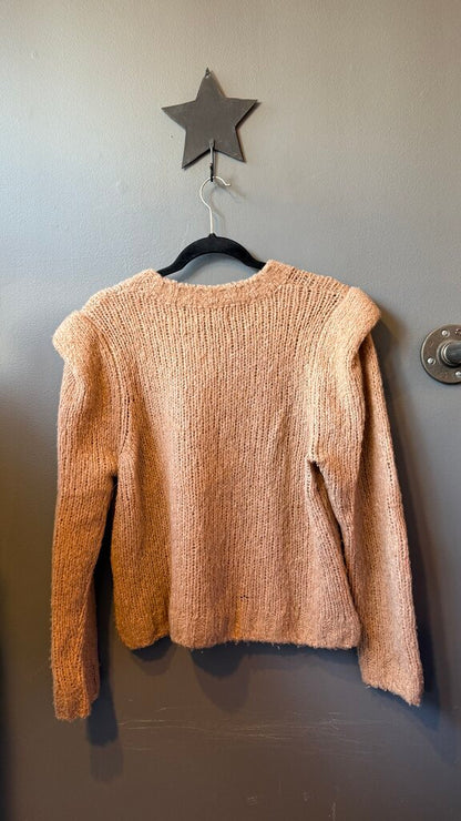 Wool Cashmere Nubby Sweater