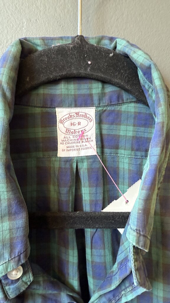 Plaid Makers Button Down Shirt