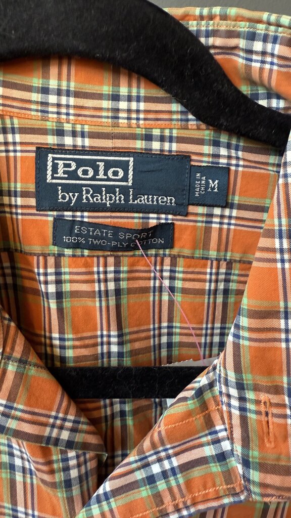 Estate Sport Plaid Button Up Shirt