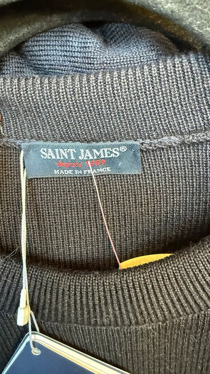 Chevron Wool Crewneck Sweater