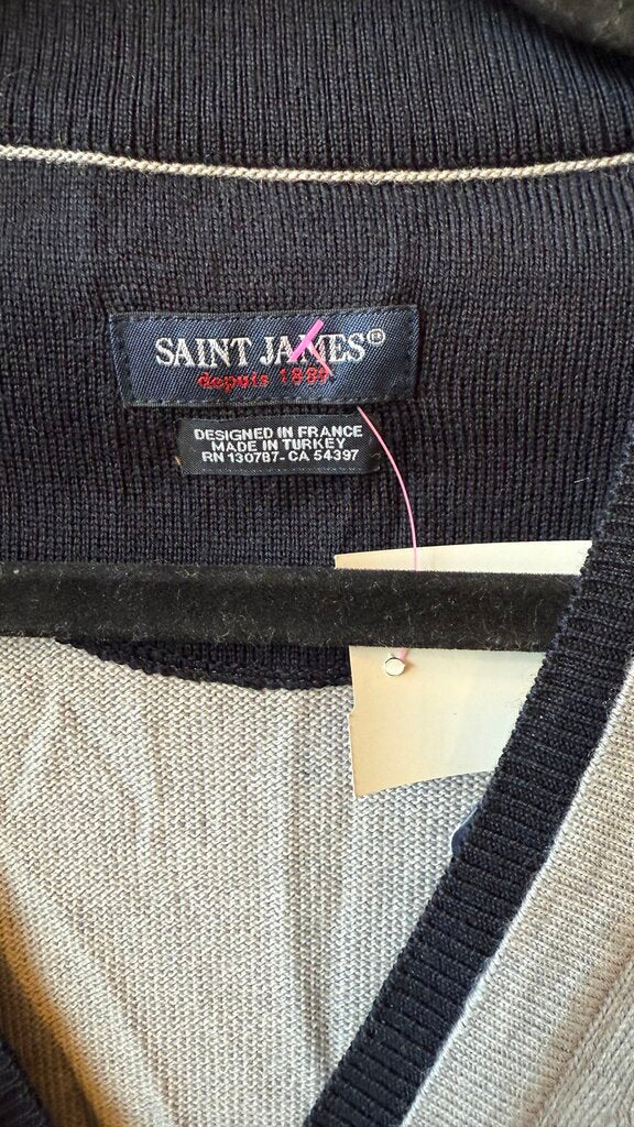 V neck Pocket Cardigan Sweater