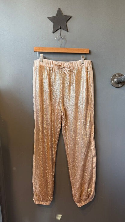 Sequin Jogger Pants