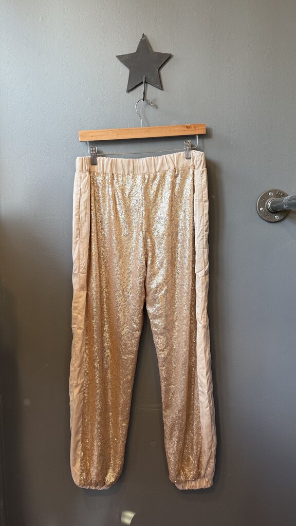 Sequin Jogger Pants