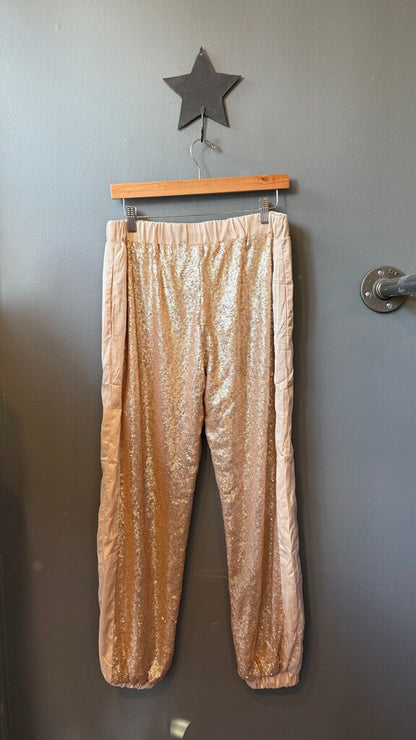 Sequin Jogger Pants
