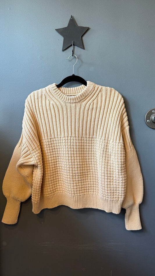 Cotton Knit Sweater