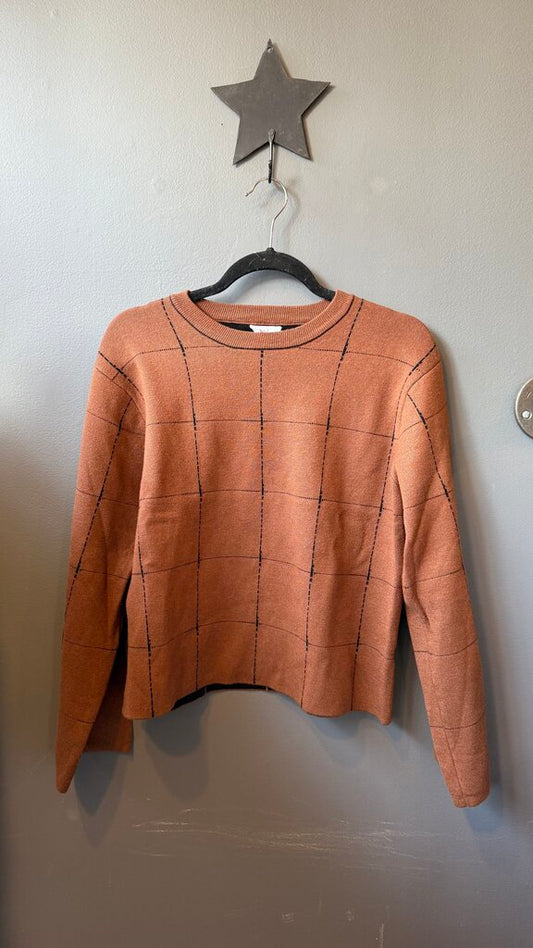 Windowpane Sweater