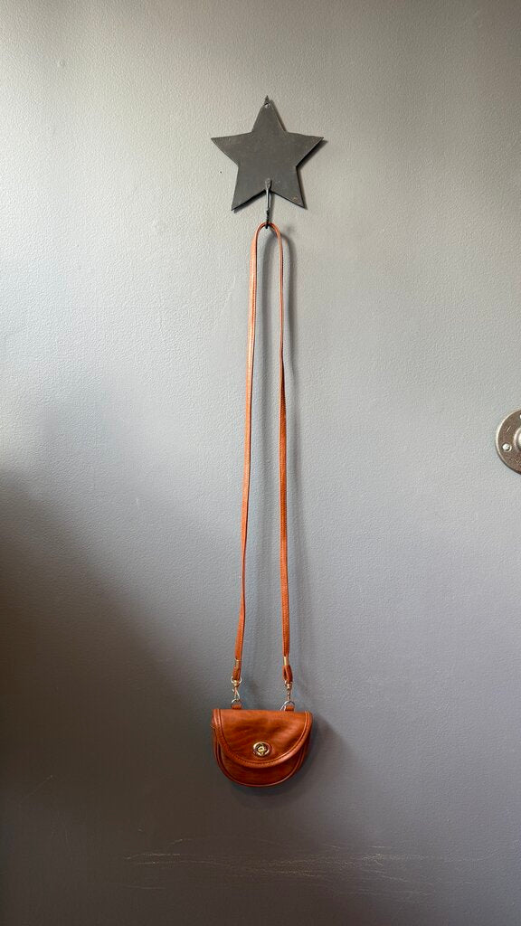 Faux Leather Mini Crossbody Bag