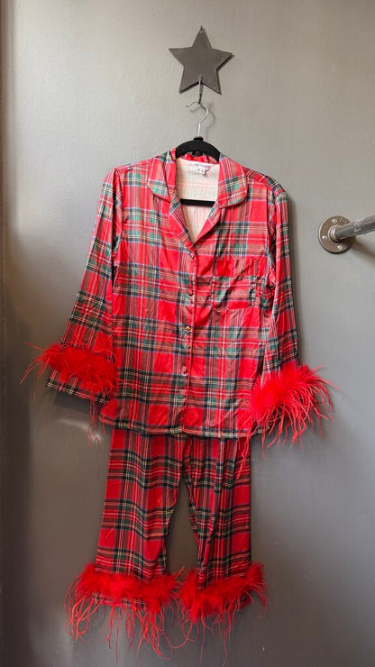 Tartan Feather PJ Set